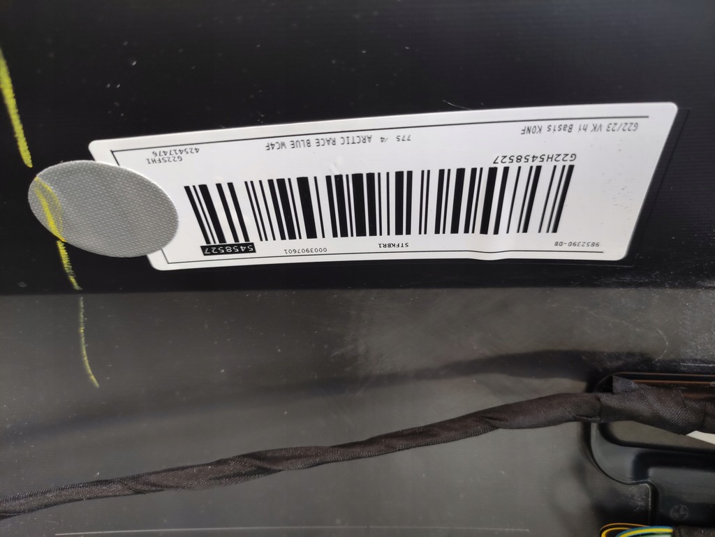 фото №8, Бампер задняя pdc bmw 4 g22 g23 цвет c4f