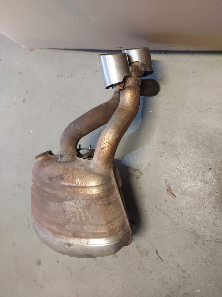 фото №4, Porsche targa 991 911 4s вихлоп гасник лівий задня