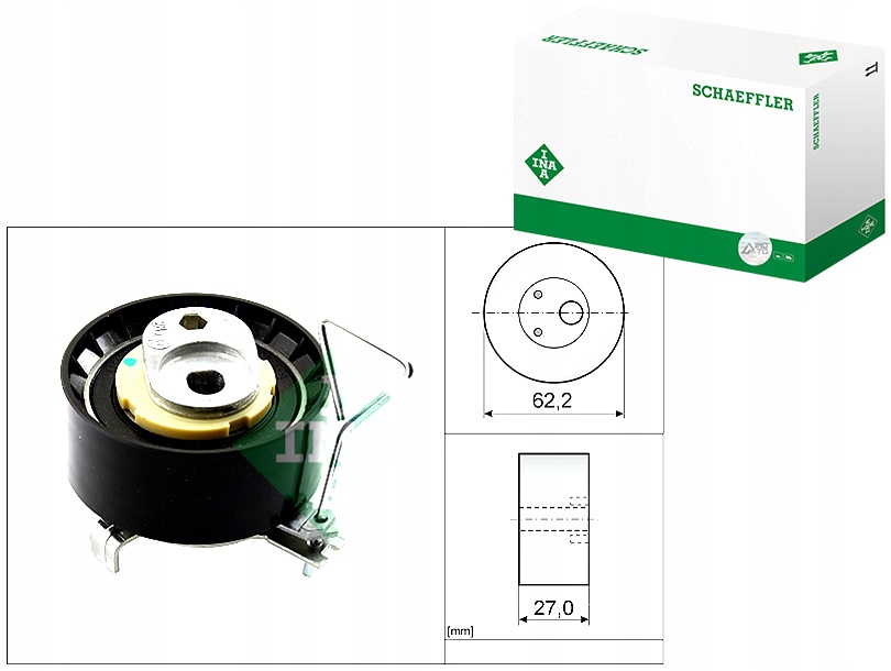 фото №1, Ролик натяжна ремінь розподільного валу volvo s60 ii s60 iii s80 ii s90 ii
