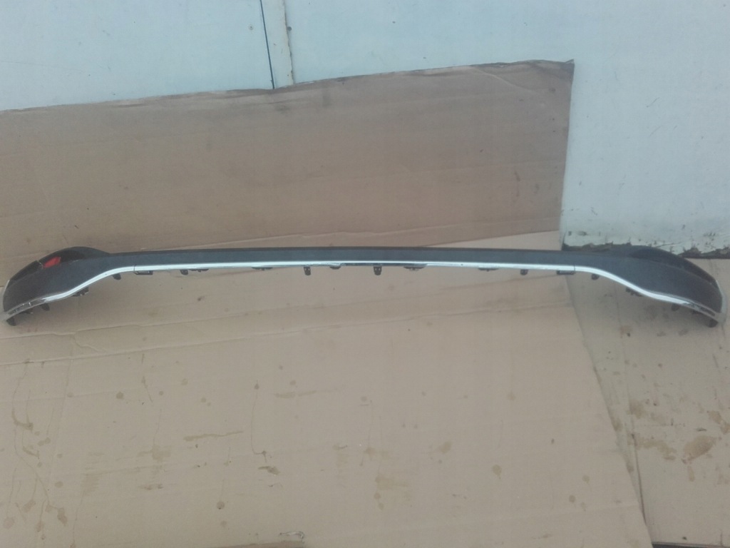 фото №1, Lexus es f sport 18r- накладка спойлер заднего бампера хром