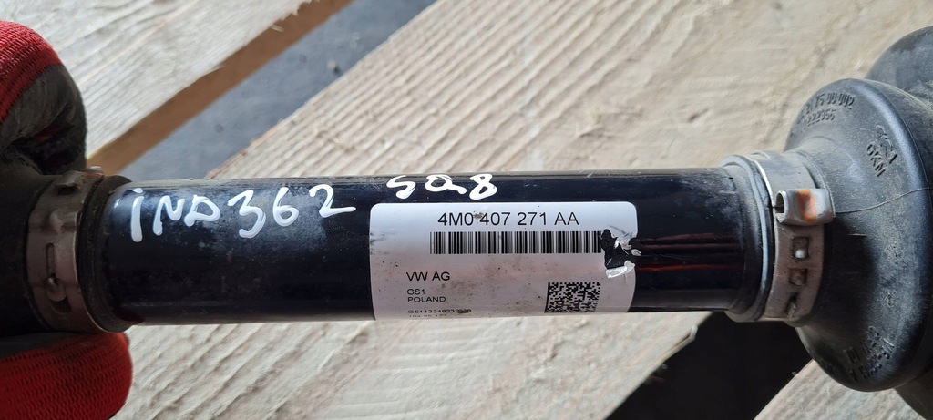 фото №10, Sq8 4m rsq8 q8 привідний вал półośka 4.0 tfsi 4m0407271aa sq7 4m q7