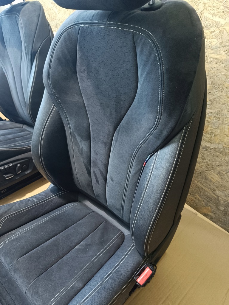фото №16, Сидіння сидіння заднє сидіння обшивки alcantara bmw x6 f16