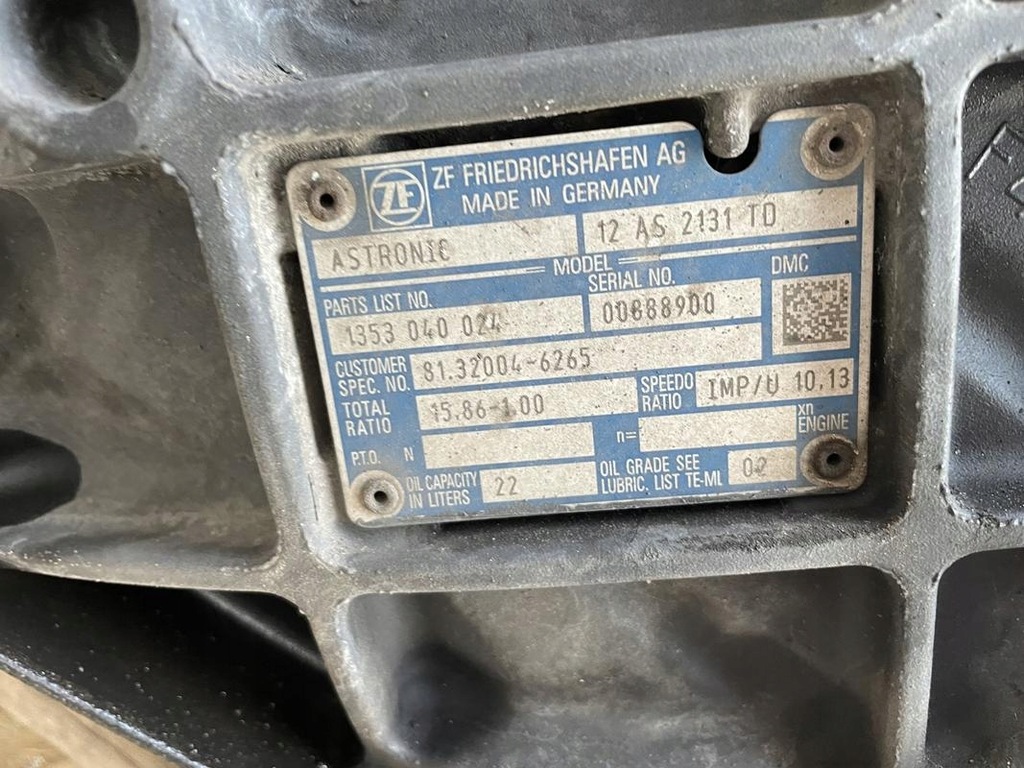 фото №7, Коробка передач передач man tgs tgx 12as2131td блок керування