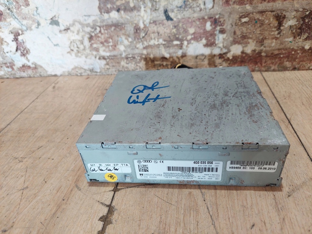 фото №1, Модуль тюнер радио навигации mmi 4g0035056 audi q7 4l lift 2010/2015 rok