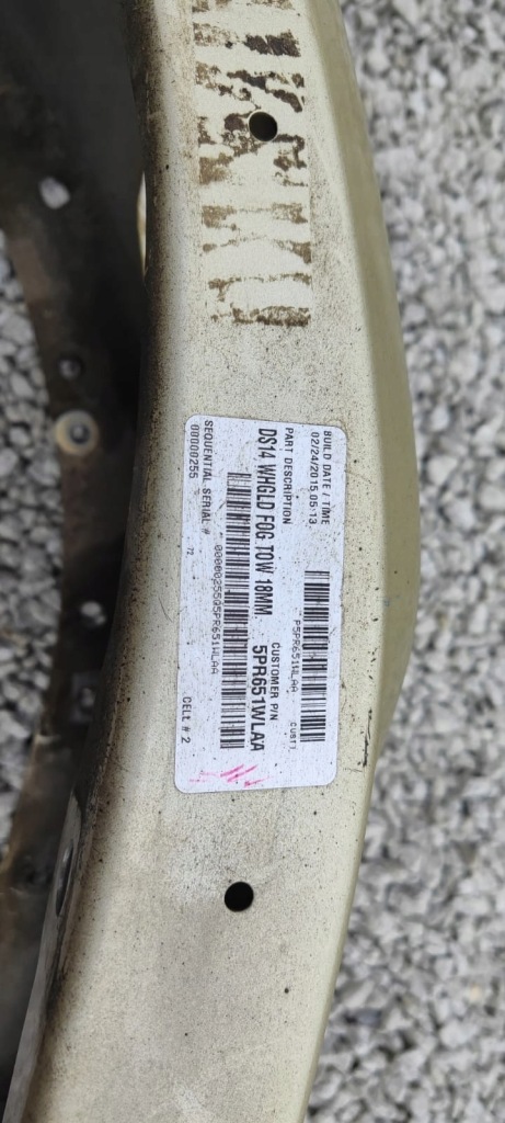 Dodge ram 2012 2013 2014 2015 2016 бампер передний перед оригинальный Оригинал