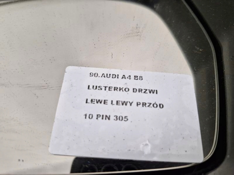 фото №8, Audi a4 b8 зеркало дверь левая 10 pin audi a4 b8 дизель