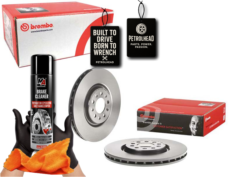 фото №1, Гальмівні диски гальмівні 2szt. перед alfa romeo 159 brera giu #petrolhead pro+ kit2