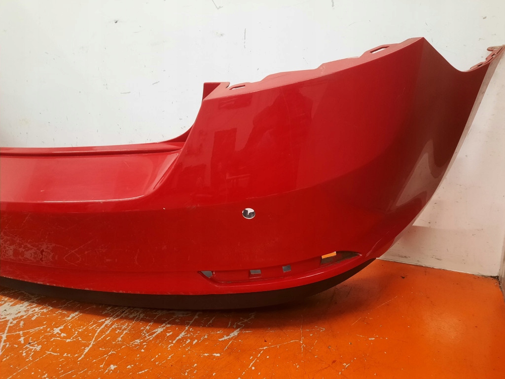 фото №3, Skoda rapid spaceback 13-19 бампер задняя задний 5jj807421