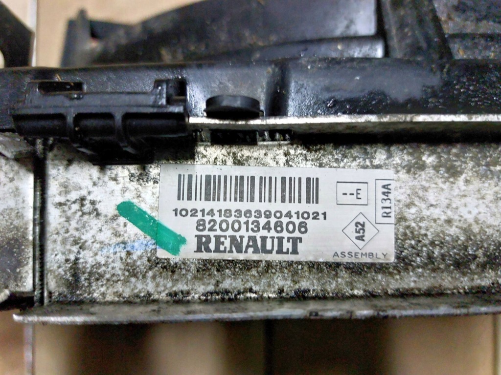 Радиатор pas вентилятор renault modus 1.5dci Доставка