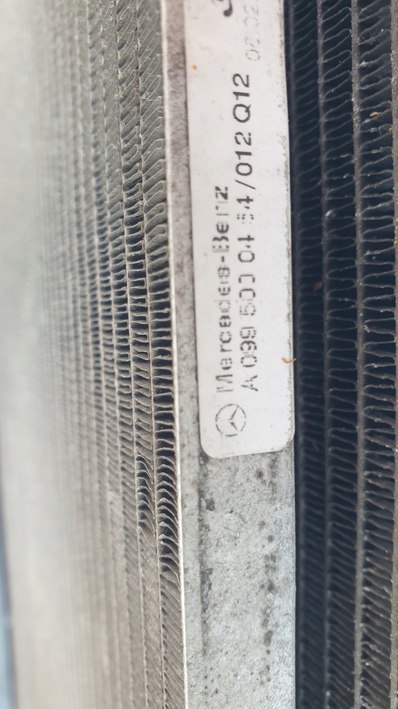 фото №13, Mercedes w253 glc 19- комплект радіатор оригінал