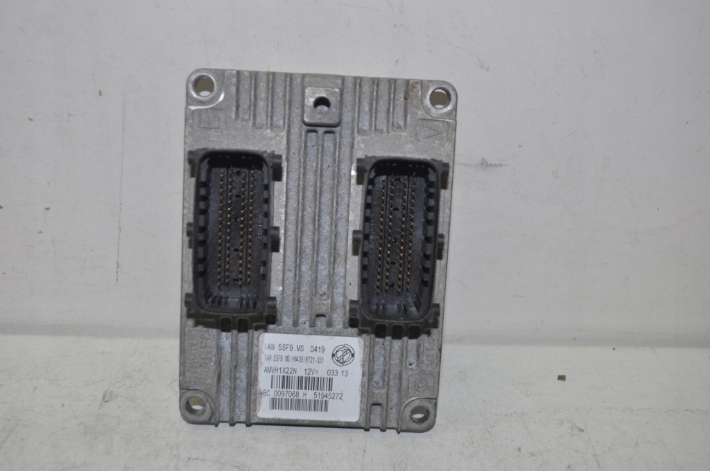 фото №1, Бортовий комп'ютер fiat 500 iaw5sf9.ms 51945272