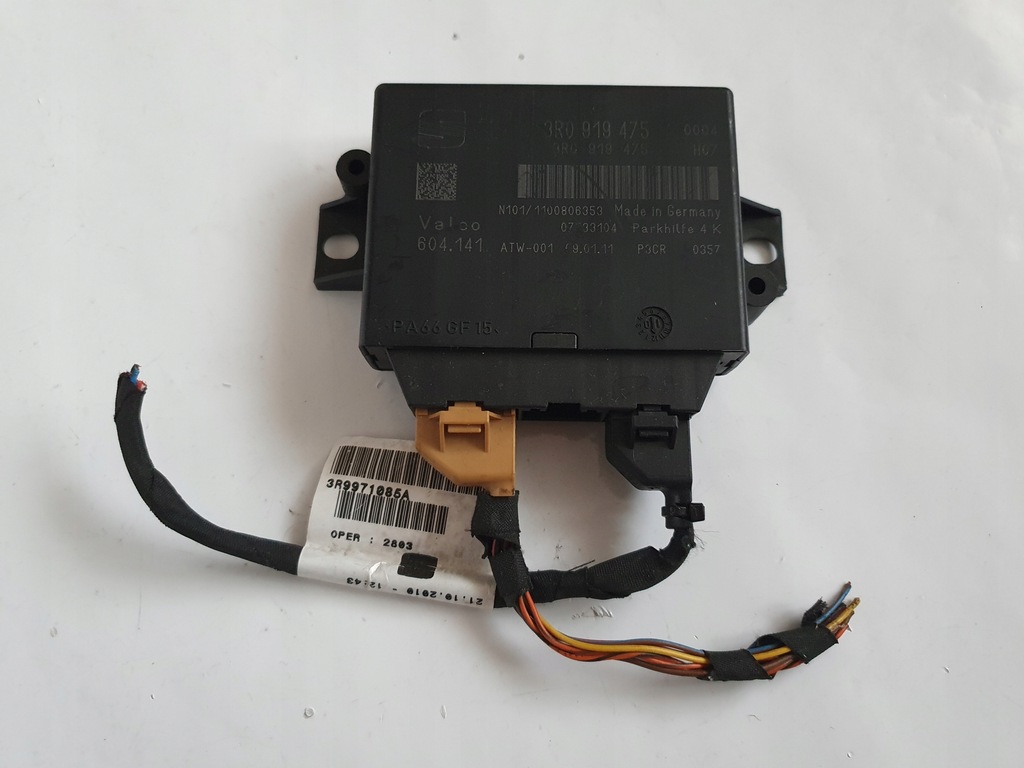 фото №1, Seat exeo модуль модуль pdc датчиков парковки 3r0919475 оригинальный номер