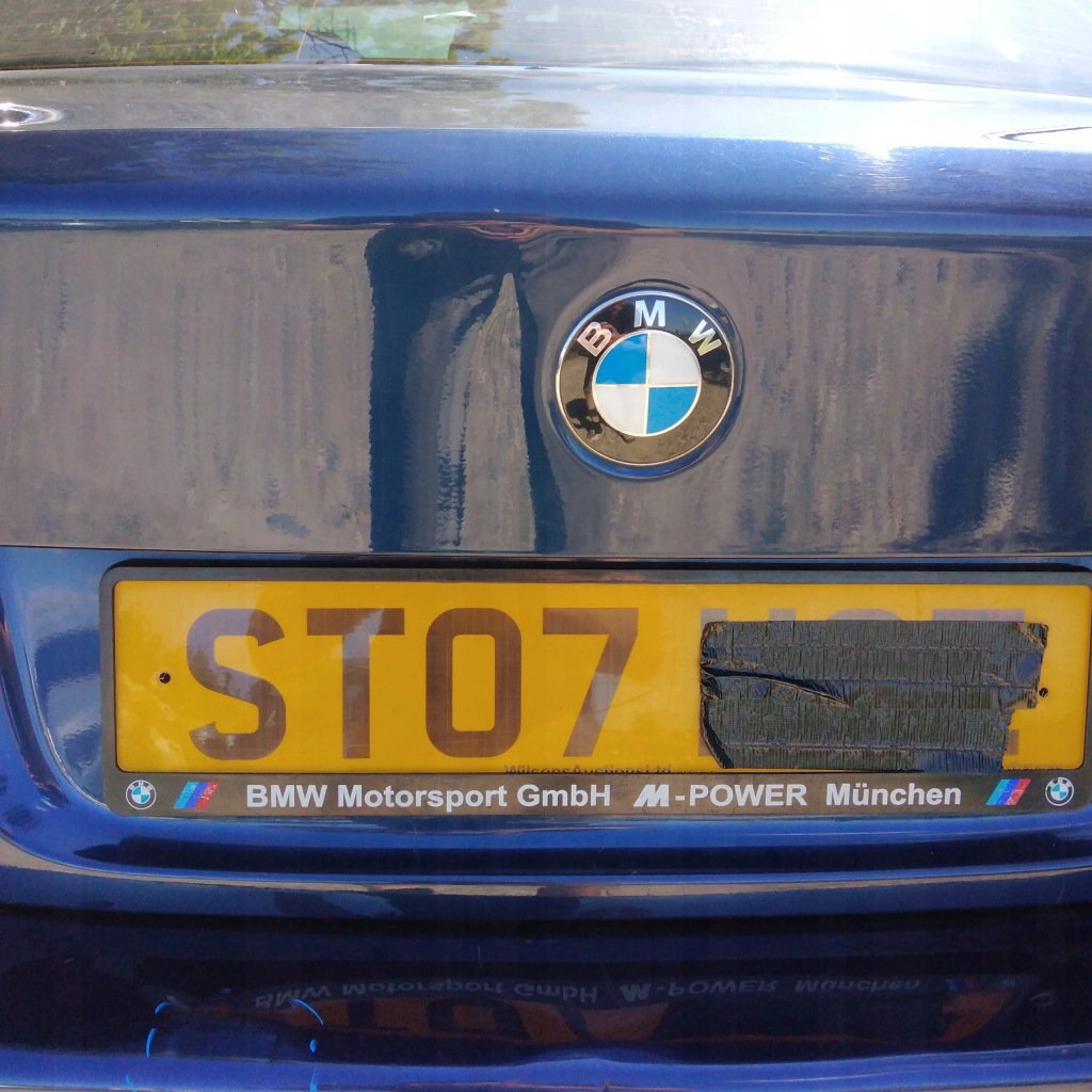 Кришка багажника багажника bmw e60 a76/5 tiefseeblau Недорого