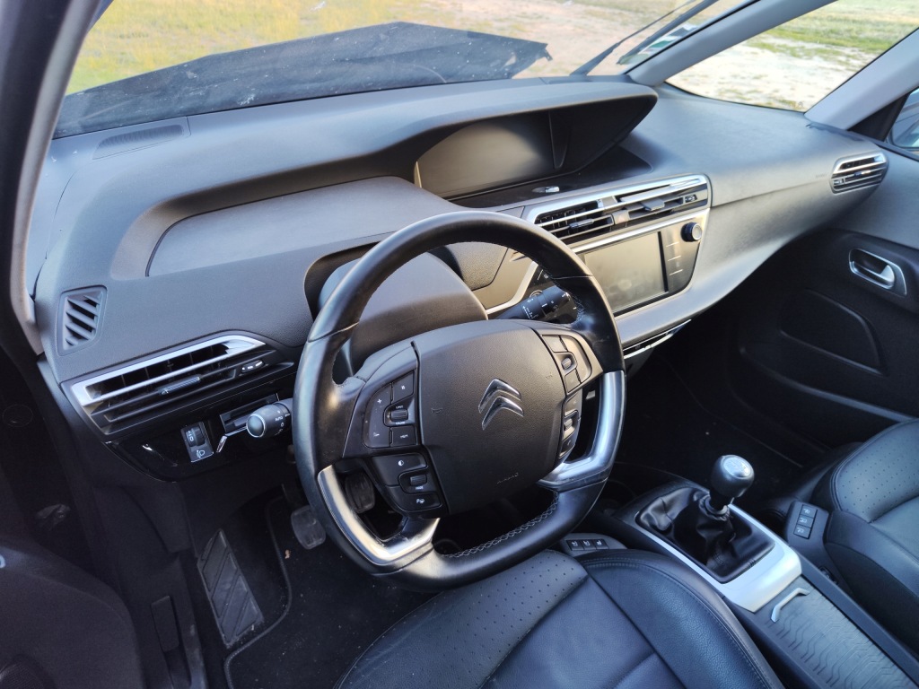 фото №1, Citroen c4 grand picasso ii подушка безпеки панель приладів консоль подушки безпеки ремені оригінал