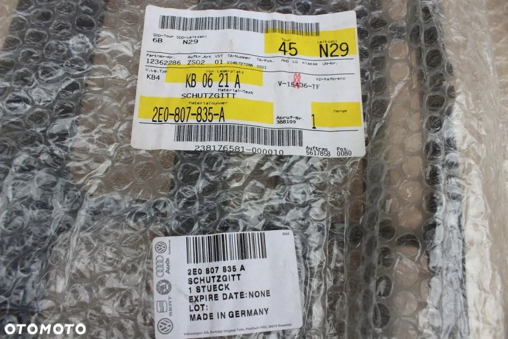 фото №8, Vw crafter lift 11 решётка бампера 2e0807835a nowa