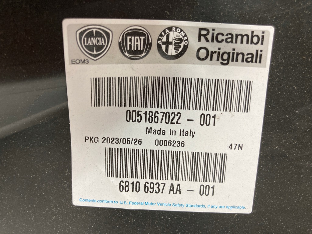 фото №6, Кронштейн бампера заднего fiat grande punto