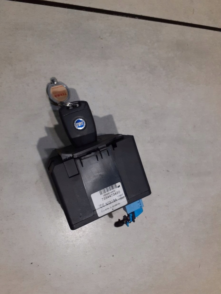 фото №10, Замок запалювання ключ fiat croma ii 1.9 multijet 16v 7354473430