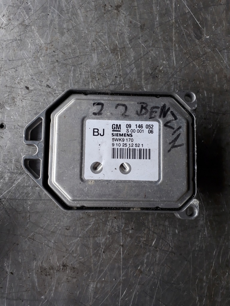 фото №1, Блок управления двигателя 09146052 opel