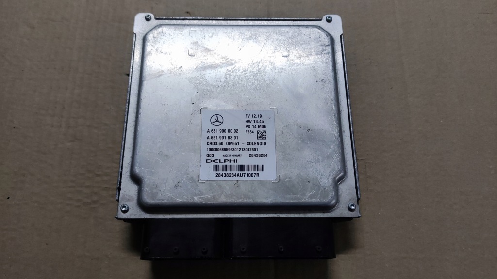 фото №3, Mercedes sprinter 906 модуль двигателя 6519000002