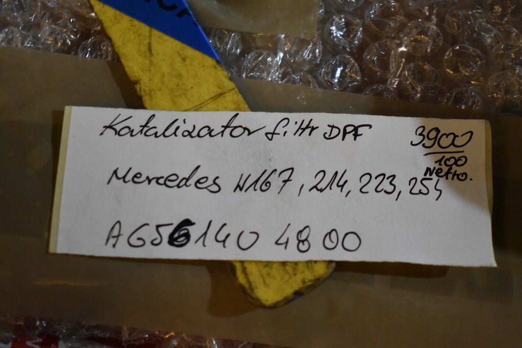 фото №6, Idealny катализатор фильтр dpf mercedes w167 w214 w223 w254 1