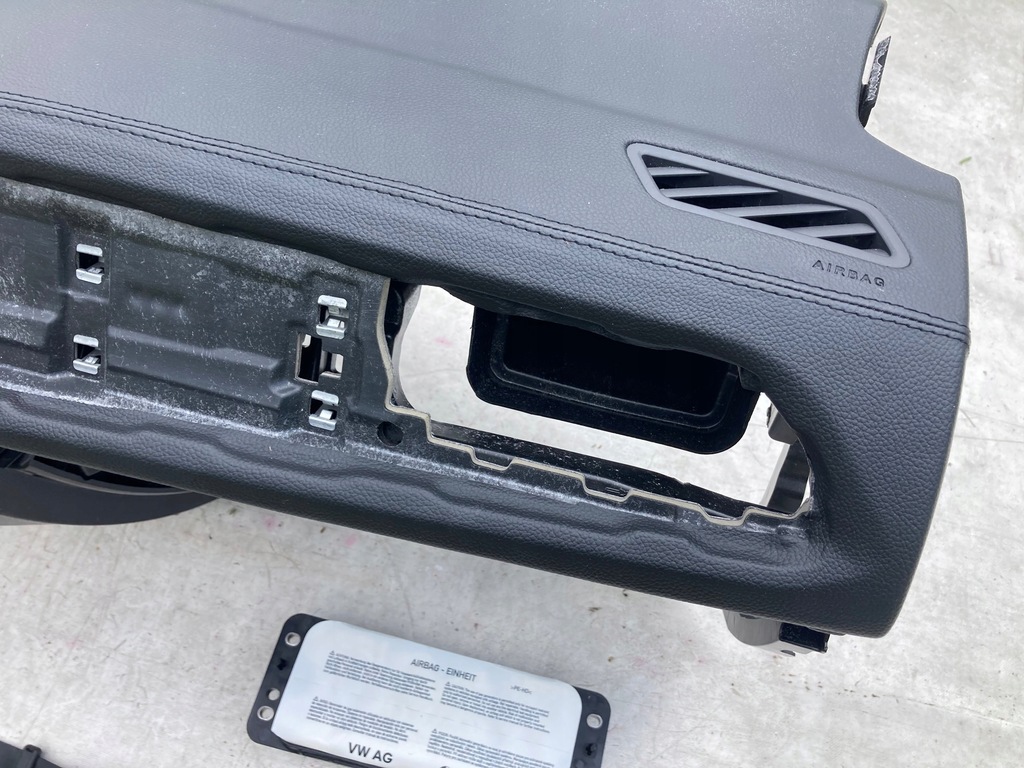 фото №7, Vw t-roc lift nić панель приладів панель приладів консоль подушки безпеки