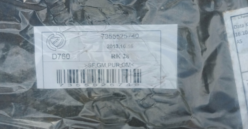 фото №10, Стеля панорама fiat 500l 500 l nowa