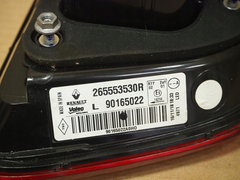 фото №5, Лампа led w кришка лівий задня renault kadjar lift