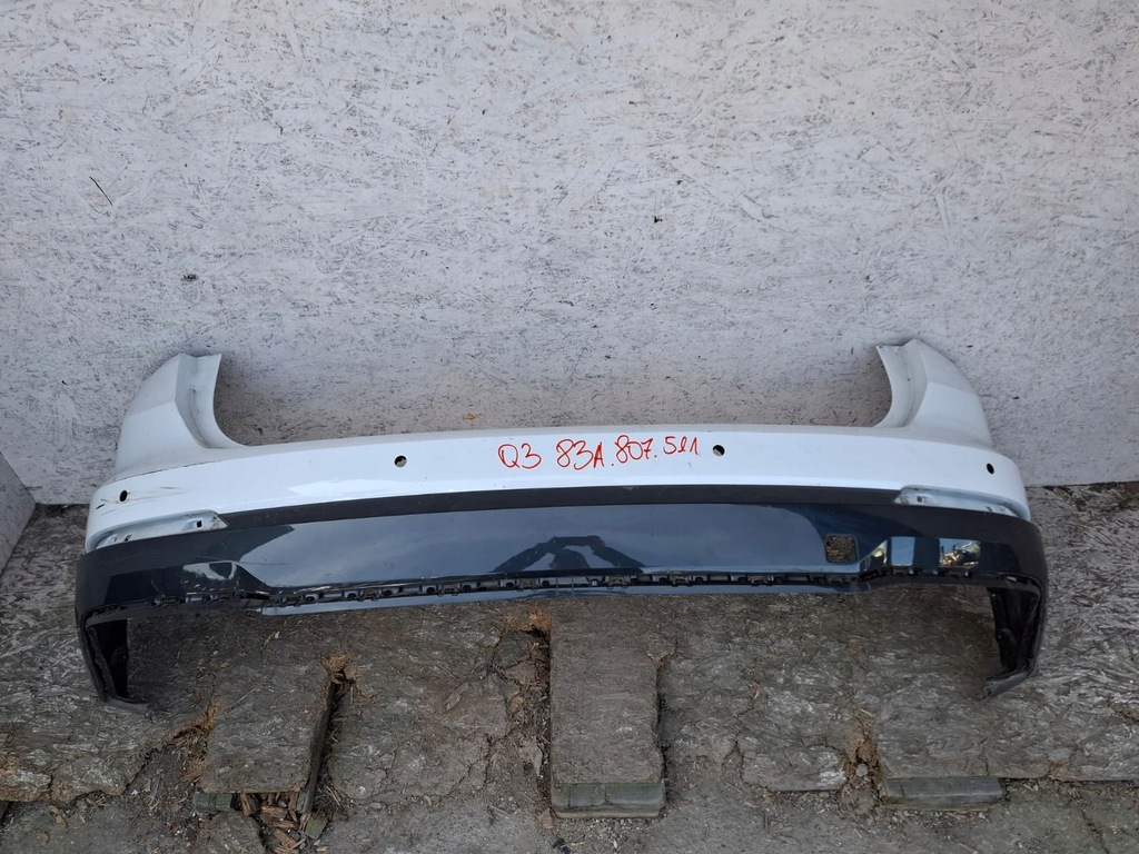 фото №8, Audi q3 2019-25 rok 83a807511 бампер задня