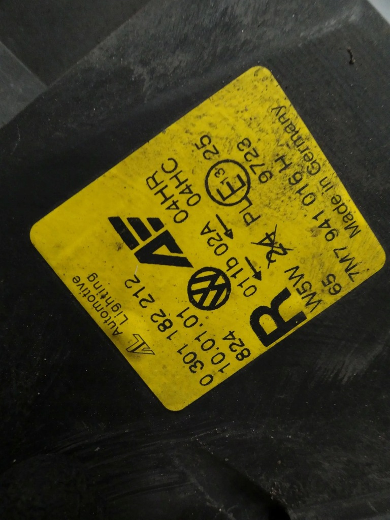 фото №10, Seat alhambra mk1 2000 lift лампа фара правий перед 7m7941016h