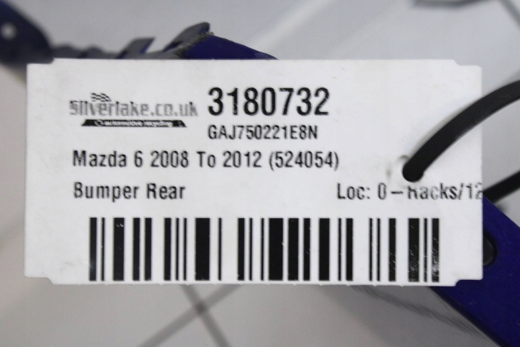 фото №12, Mazda 6 vi gh kombi sport 2008r- бампер задня задній