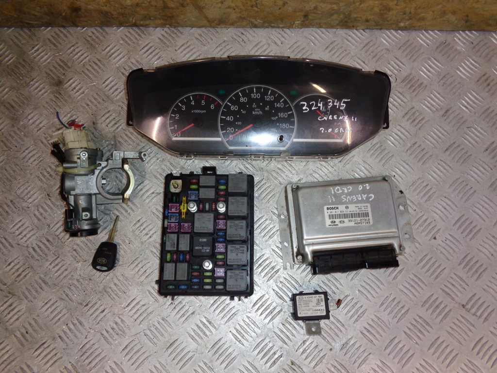 фото №1, Бортовий комп'ютер набір starowy kia carens ii 2.0 crdi 02-