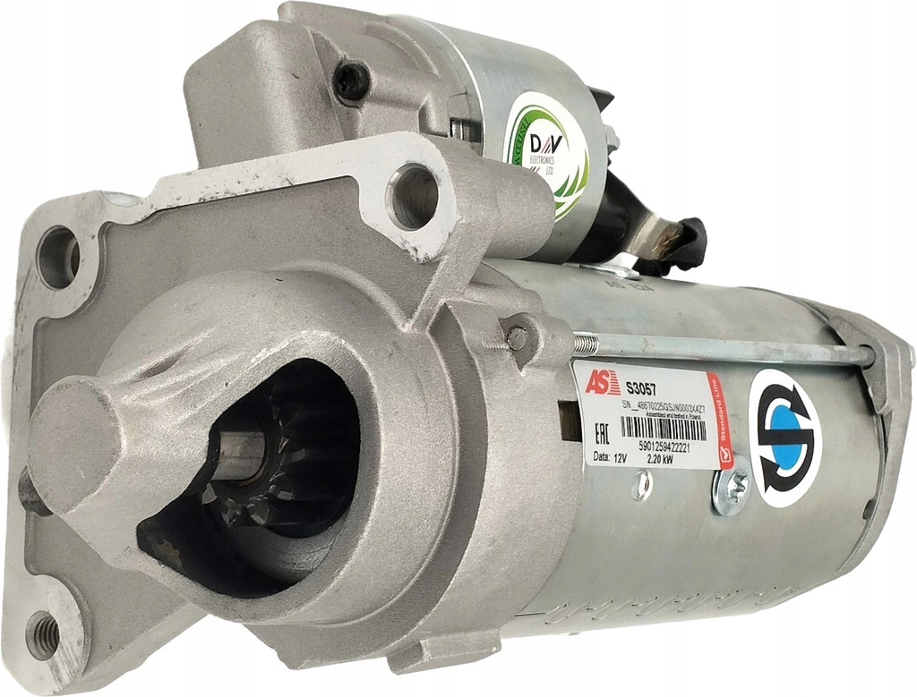 фото №1, Новий стартер citroen berlingo, c3, c4, cactus, jumpy 1.5/ 1.6 bluehdi