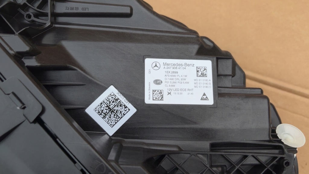 фото №10, Mercedes multibeam gla ii w247 lift лампа ліва