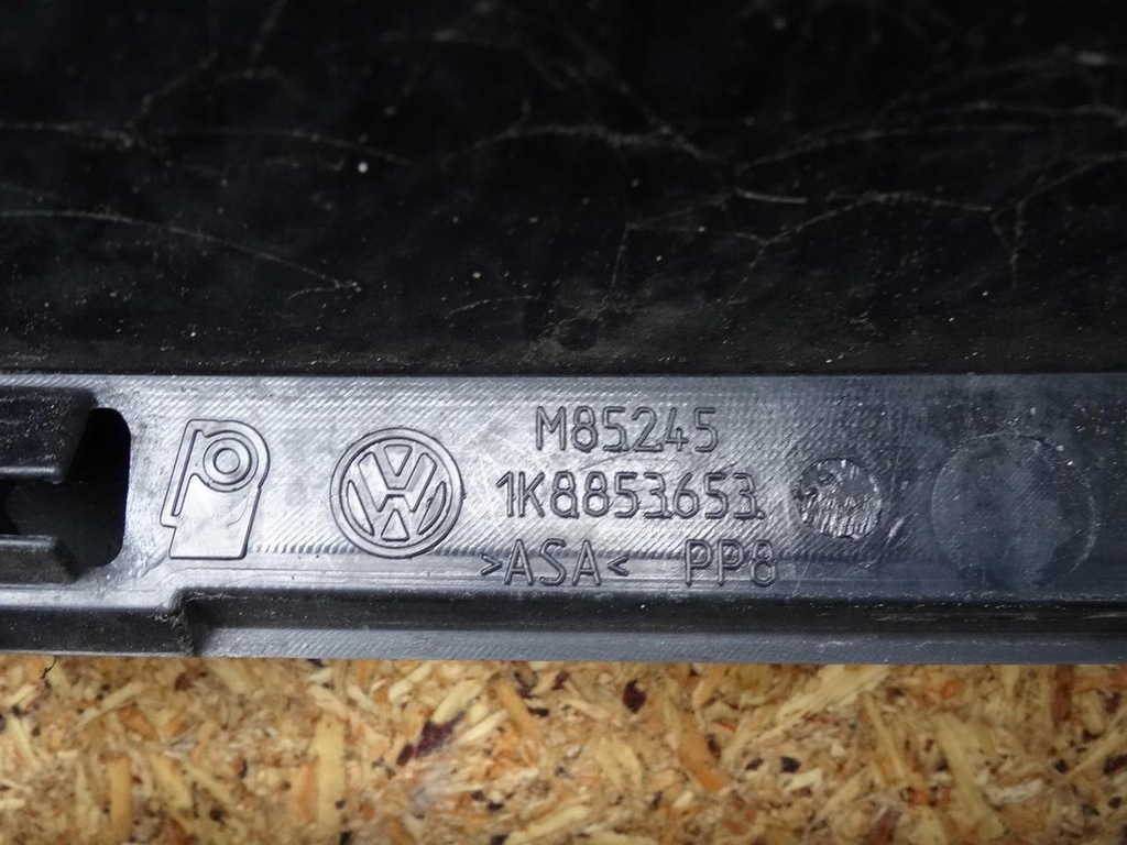 фото №14, Vw scirocco iii 08-14 бампер перед передній решітка решітка радіатора плита захист kpl