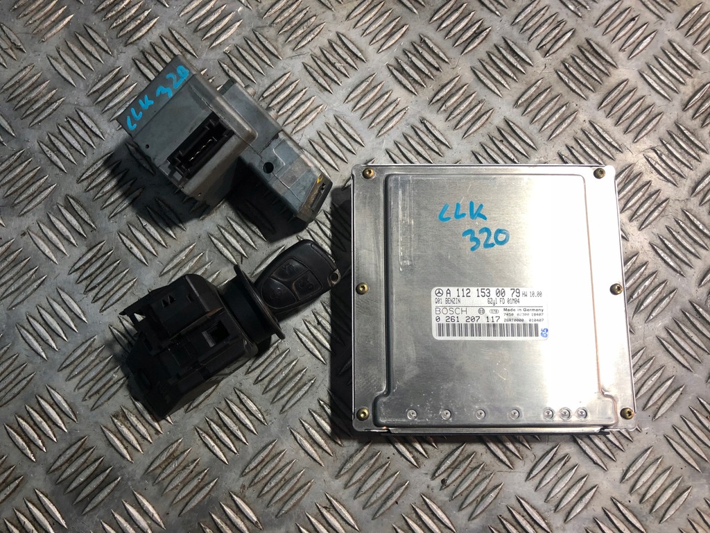 фото №1, Mercedes clk w208 3,2 v6 набор стартовый комплект