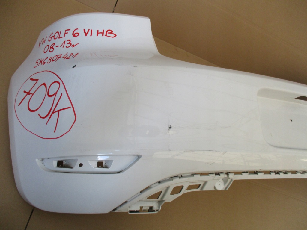 фото №6, Бампер задняя vw golf 6 vi hb 08-13r 5k6807421