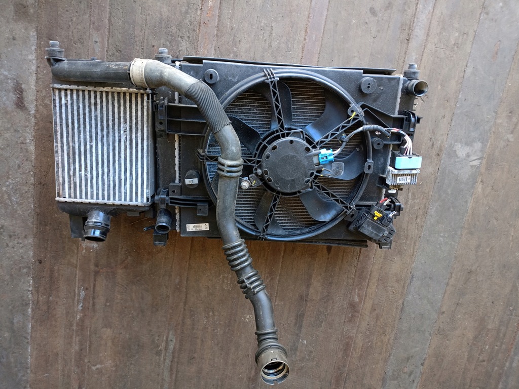 фото №1, Комплект радиатор captur clio logan sandero duster