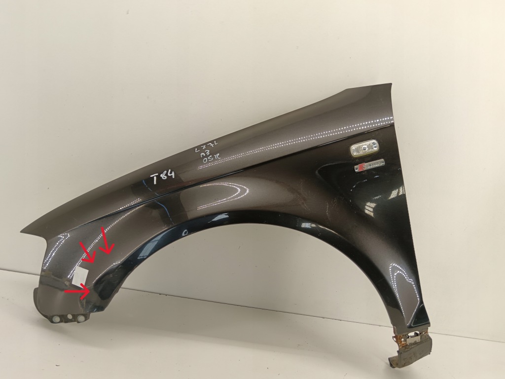 фото №1, Крыло левый передний audi a3 8p lift 05-08 lz7l