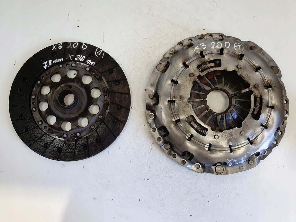 фото №1, Bmw x3 2.0 d притиск диск зчеплення luk