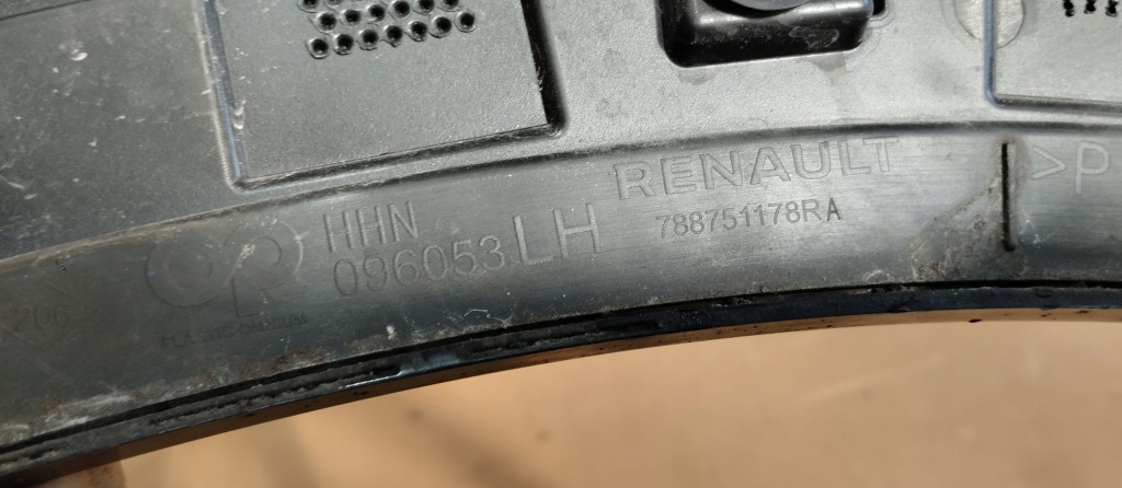 фото №5, Молдинг крила ліва задня лівий задня renault austral 23r 788751178r
