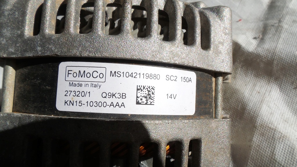 фото №6, Генератор ecosport 1.0 ecoboost lift kn1510300aaa