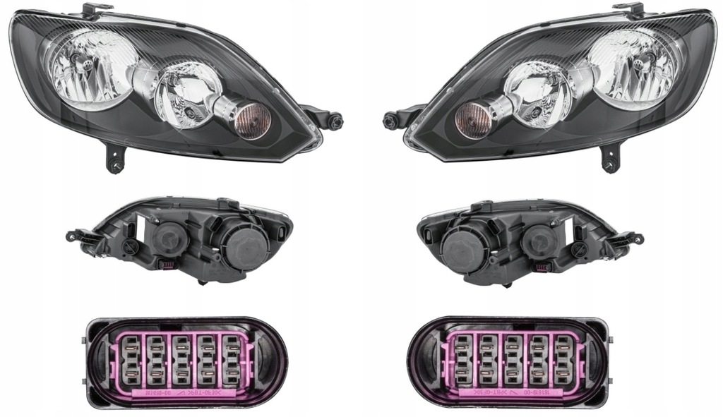 фото №1, Фара лампа vw golf vi plus 09- hella l+p