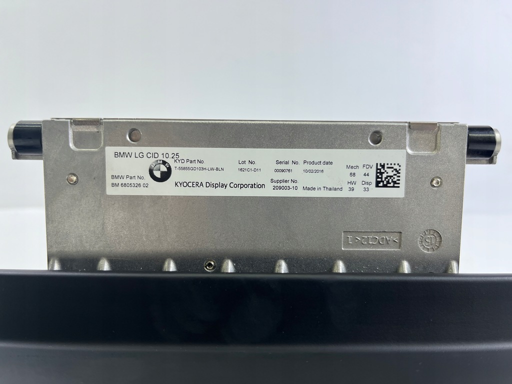 фото №8, Bmw 7 g11 g12 дисплей центральний екран навігації cid оригінальний номер 6805326