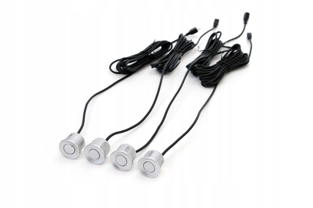 фото №14, Набір 4 датчики паркування заднього виду звуковий сигнал amio сріблястий