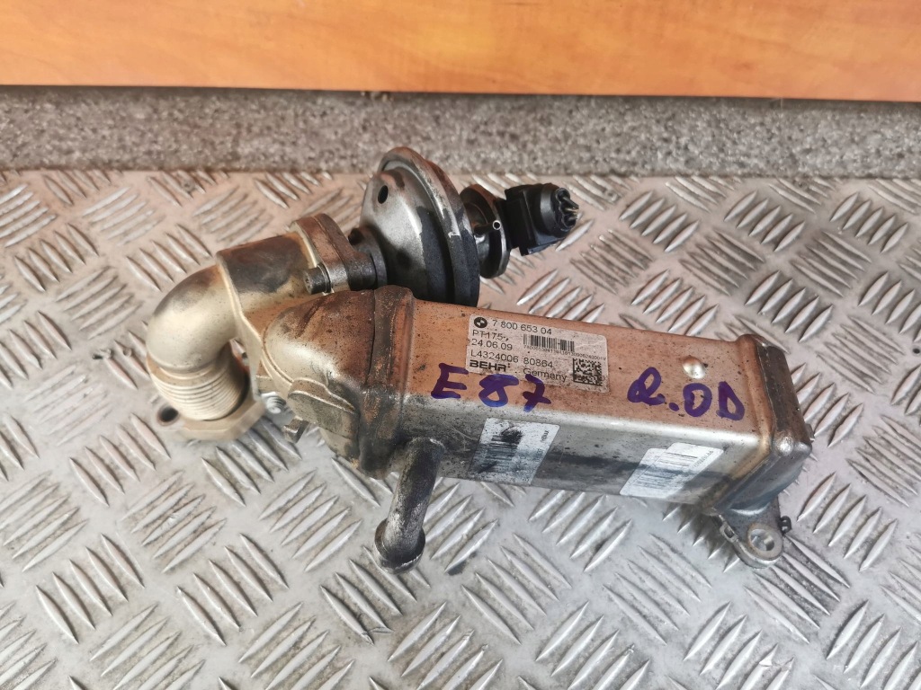фото №1, Bmw оригинальный номер радиатор выхлопных газов egr 780065304