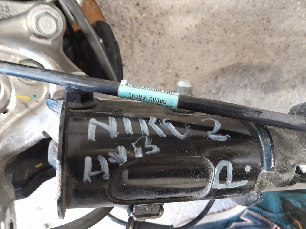 фото №10, Kia niro ii 1.6 hev поворотный кулак амортизационная стойка правый 54651-at200