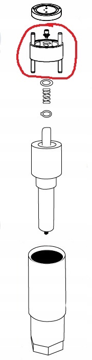 Клапан piezo do форсунок piezo bosch 0445117... Ціна