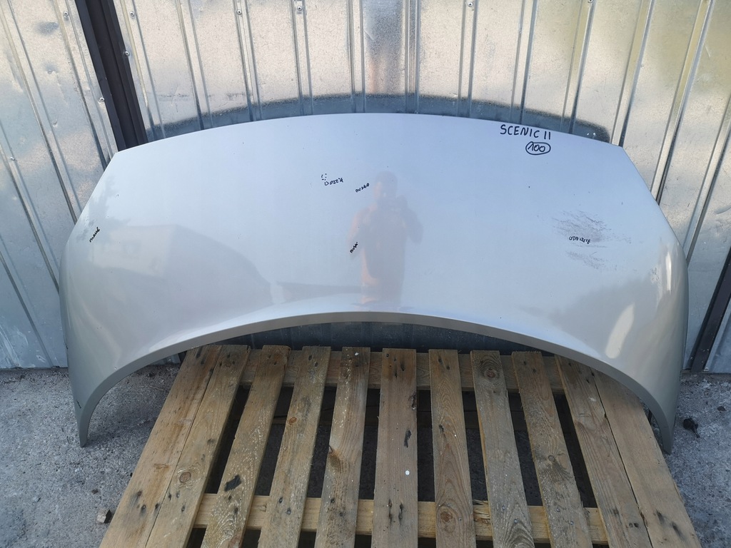 фото №1, Капот крышка двигателя renault scenic ii 2 lift