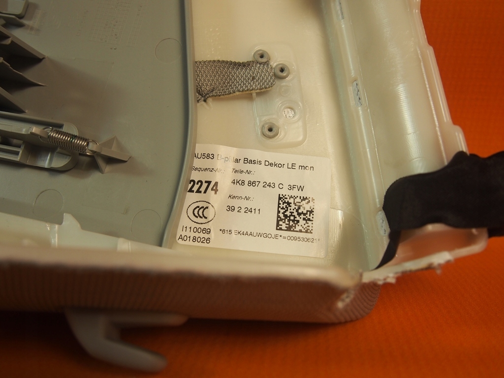 фото №9, Audi a7 4k обивка потолочный левая 4k8867243c