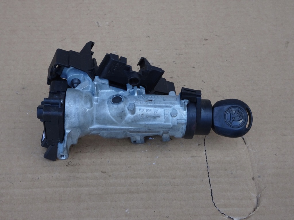 фото №1, Skoda rapid замок запалювання ключ 1k0905851 6ra905865